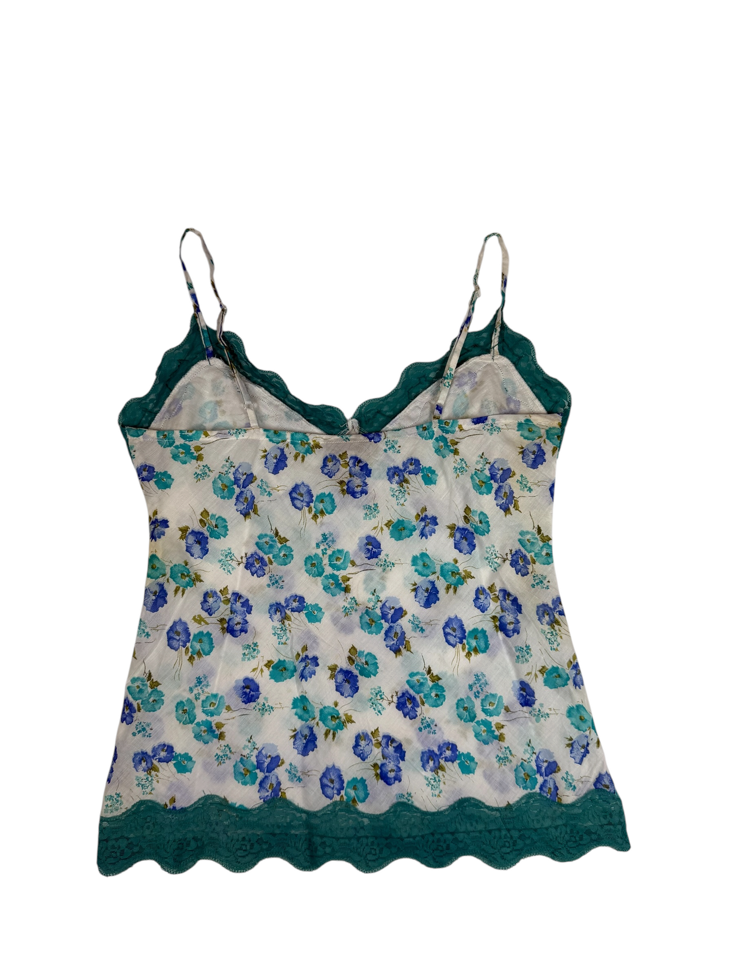 Rue 21 Blue Floral Tank