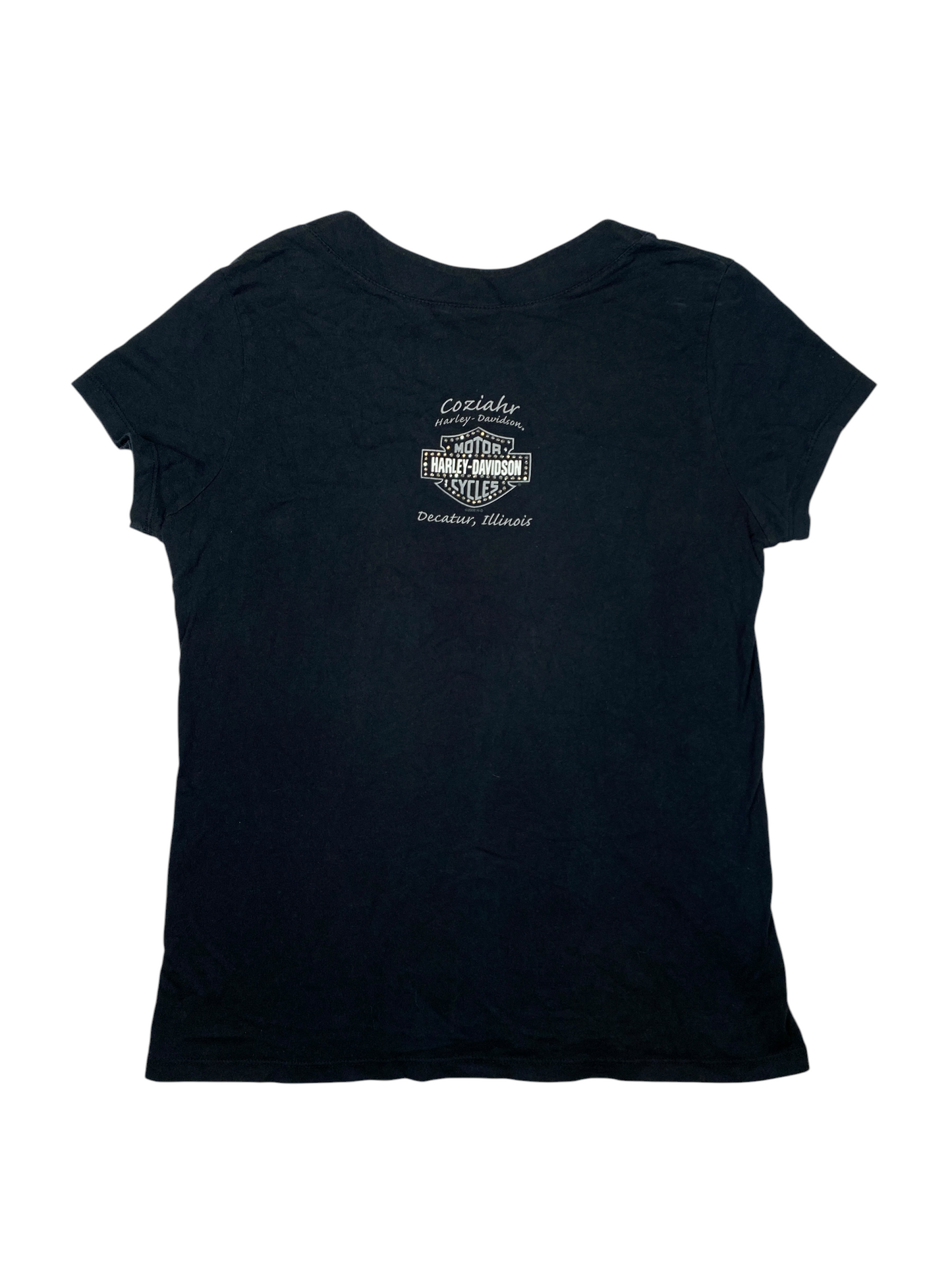 Harley Davidson V Neck Tee