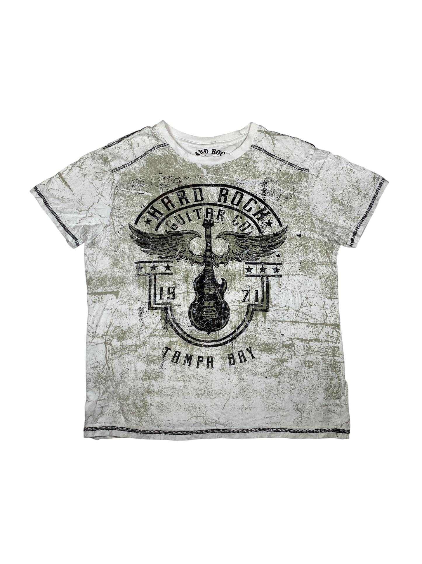 Hard Rock Guitar Graphic Tee