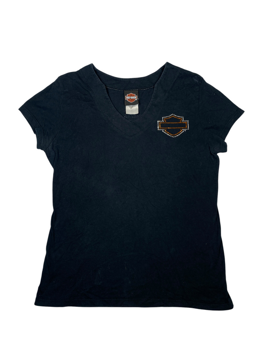 Harley Davidson V Neck Tee