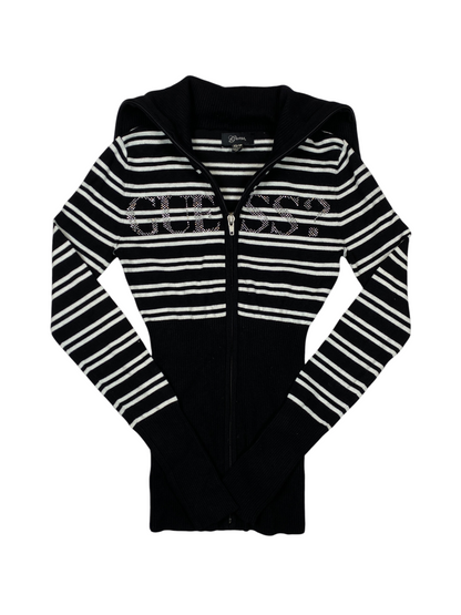 Guess Striped Long Sleeve Sweater