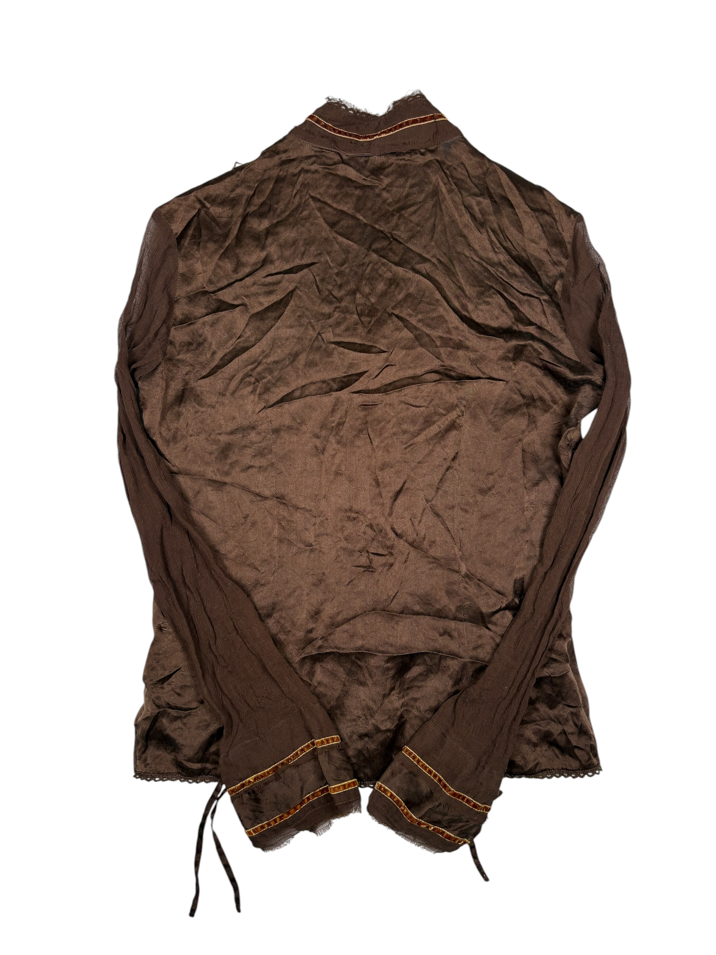 Vintage Guess Embroidered Western Button-Up Blouse