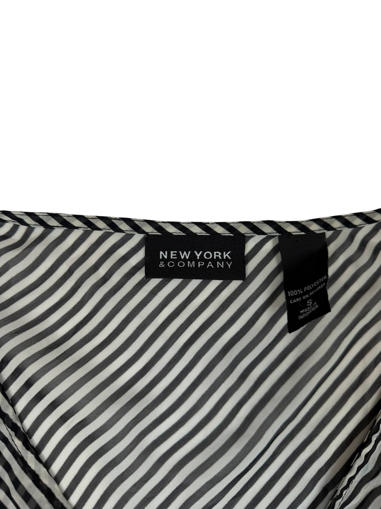 New York & Company Stripped Top