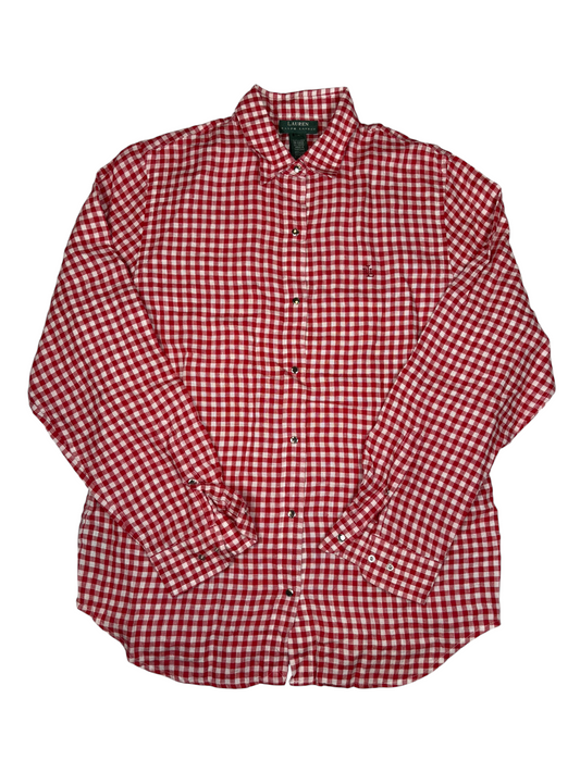 Ralph Lauren Linen Gingham Polo