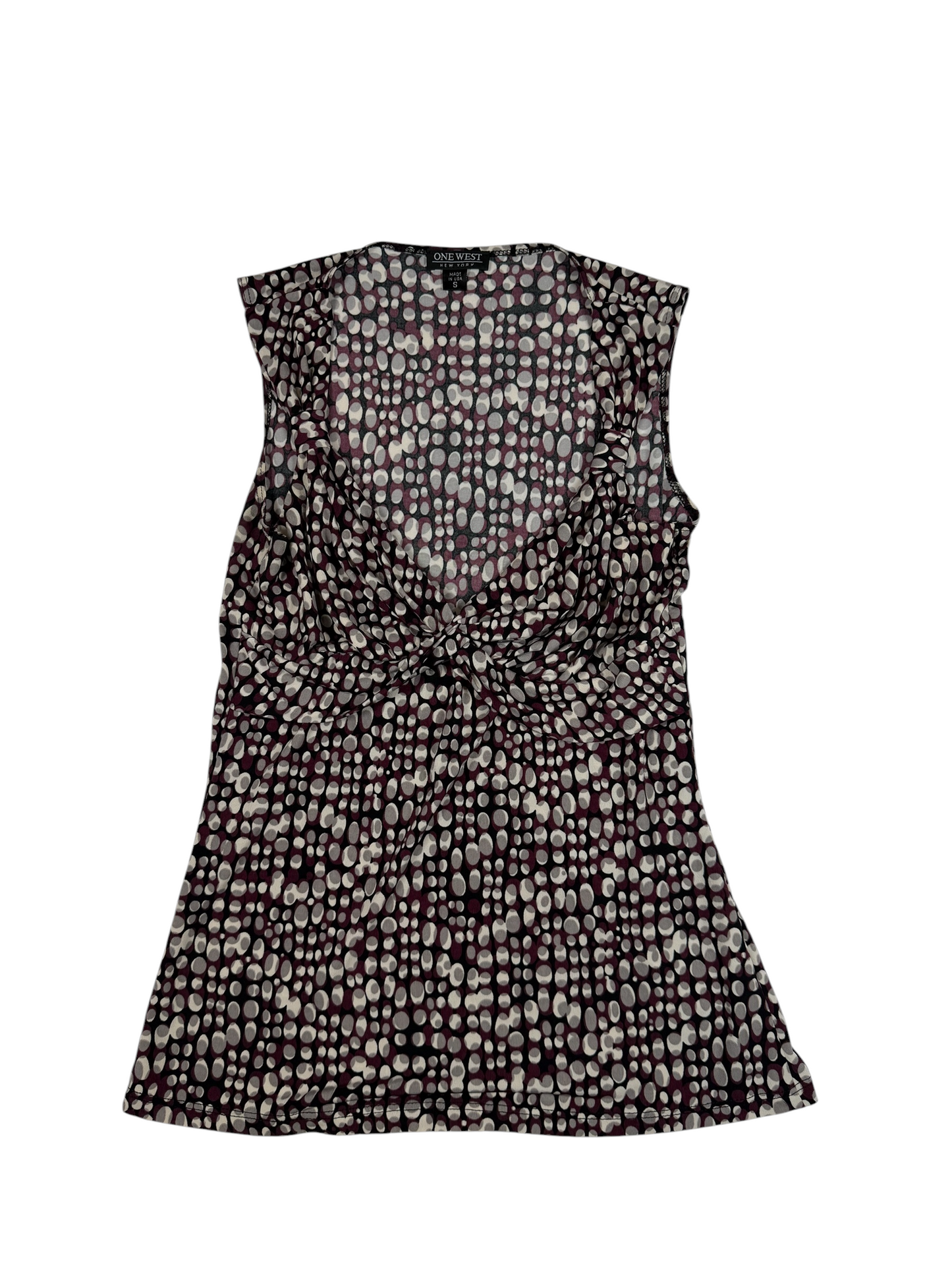 One West Y2K Bubble Print Tank