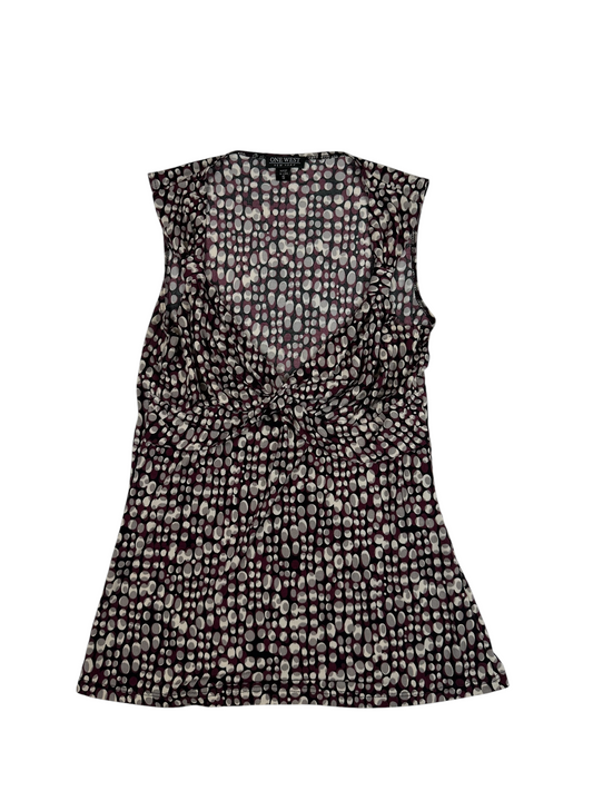One West Y2K Bubble Print Tank
