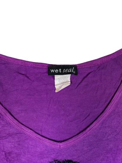 Y2K Rose Wings Graphic Tee