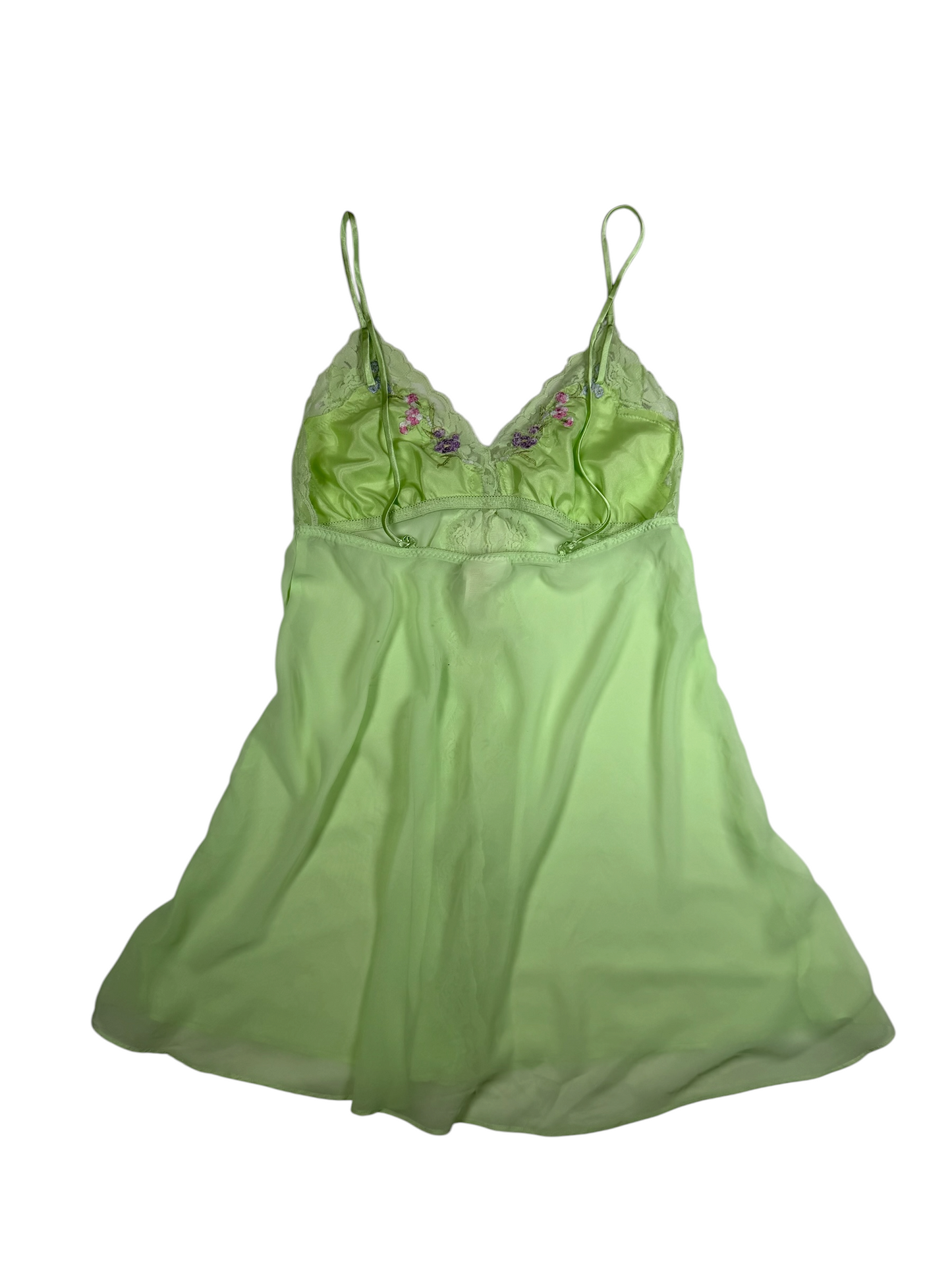 Secret Treasure Green Floral Slip