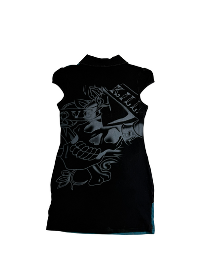 3R Streetwear Graphic Polo Dress