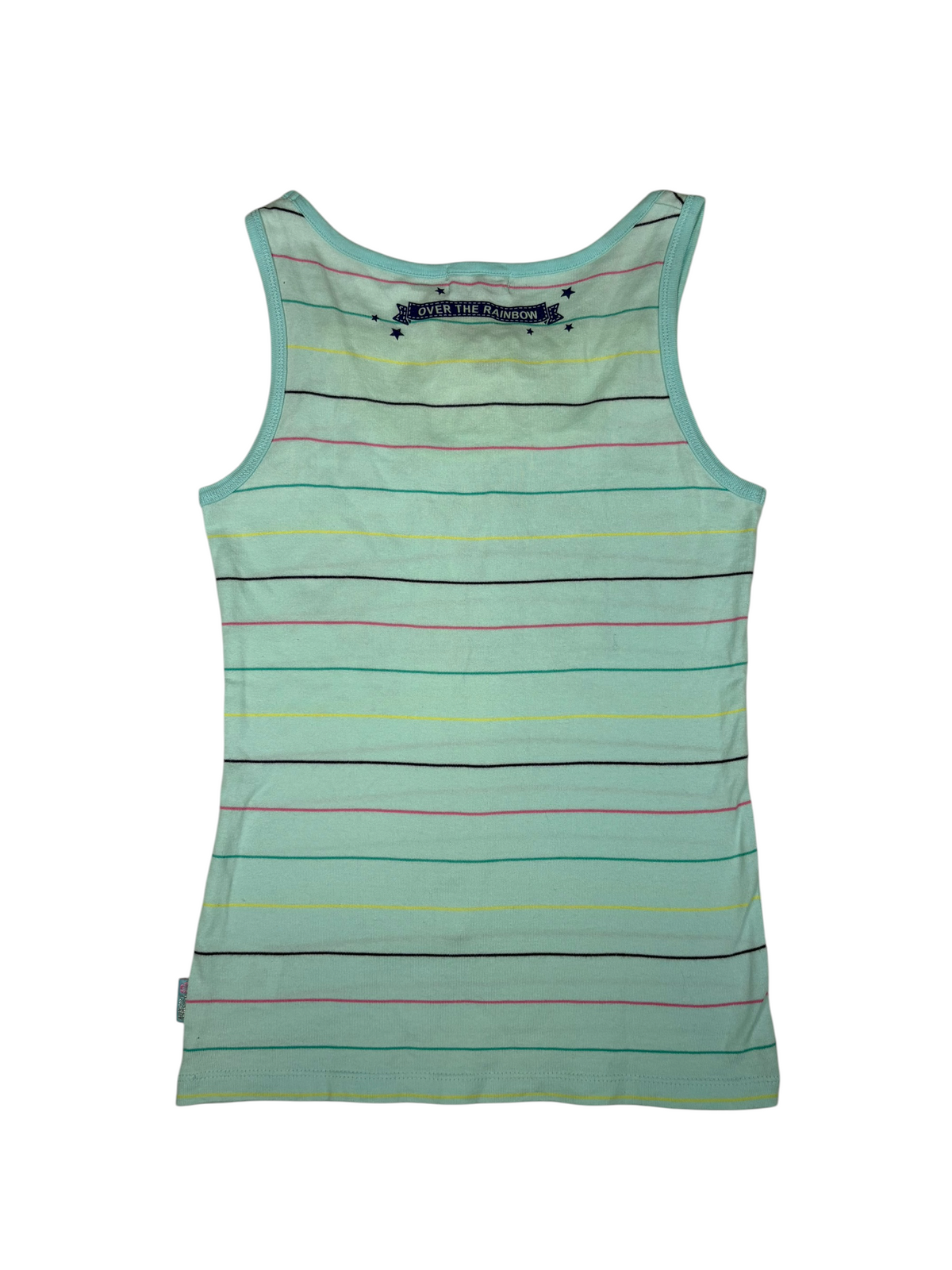 Daisy Lovers Striped Graphic Tank Top
