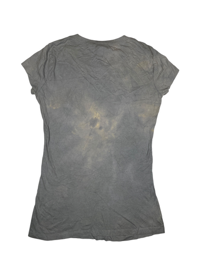 Y2K Glitter Skull Graphic Tee