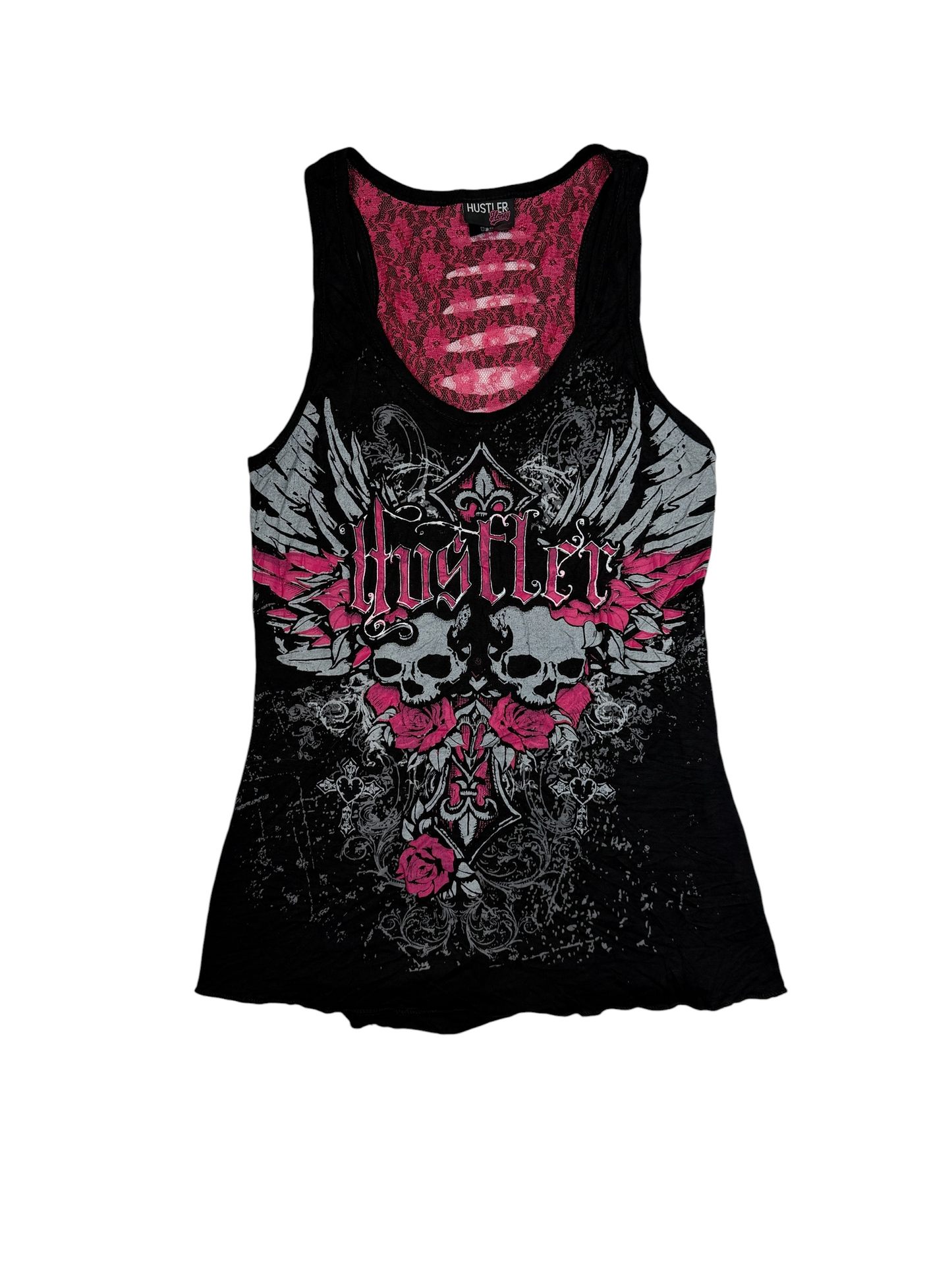Hustler Honey Lace Detailing Tank