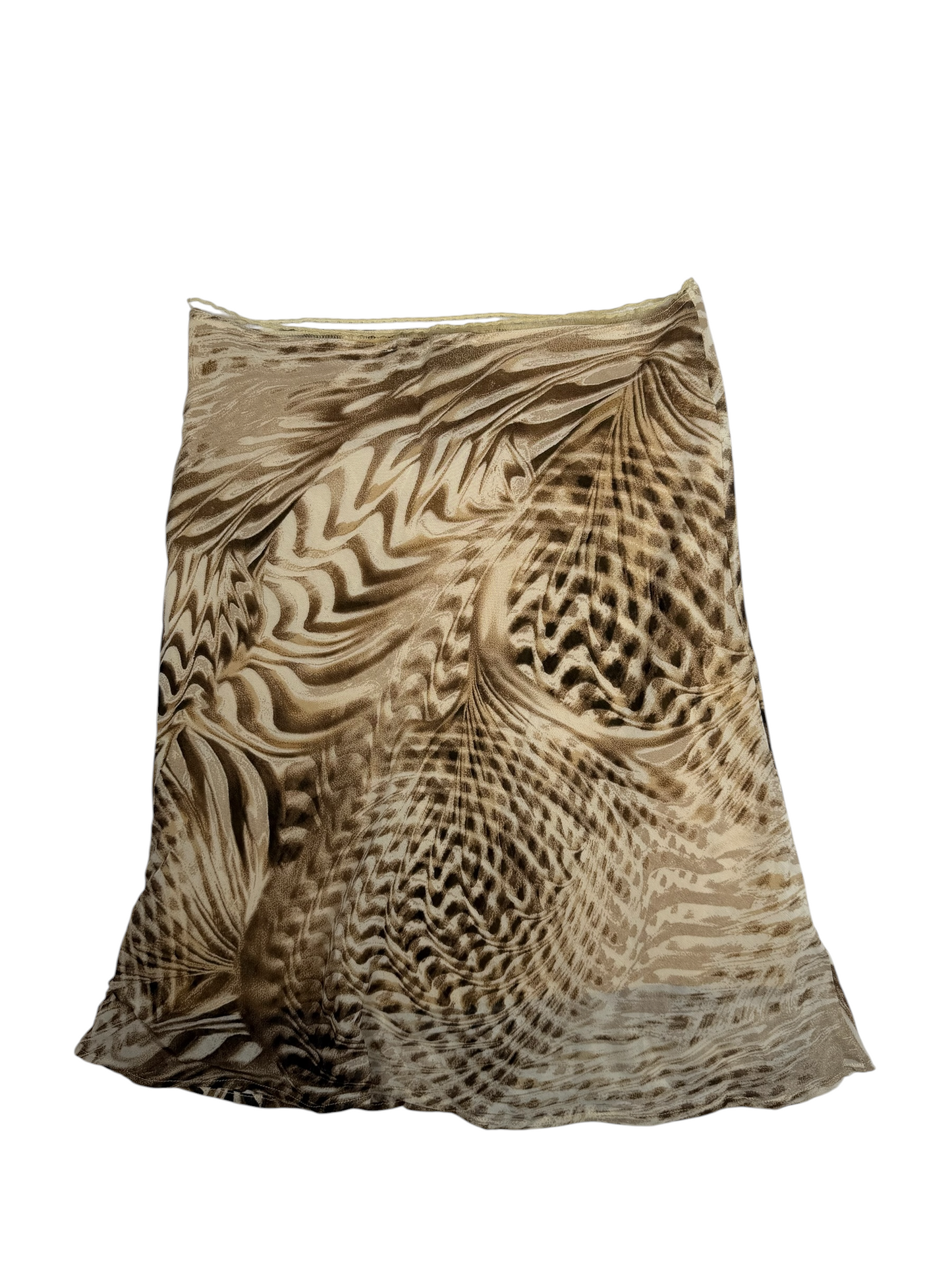 BSB Animal Print Midi Skirt