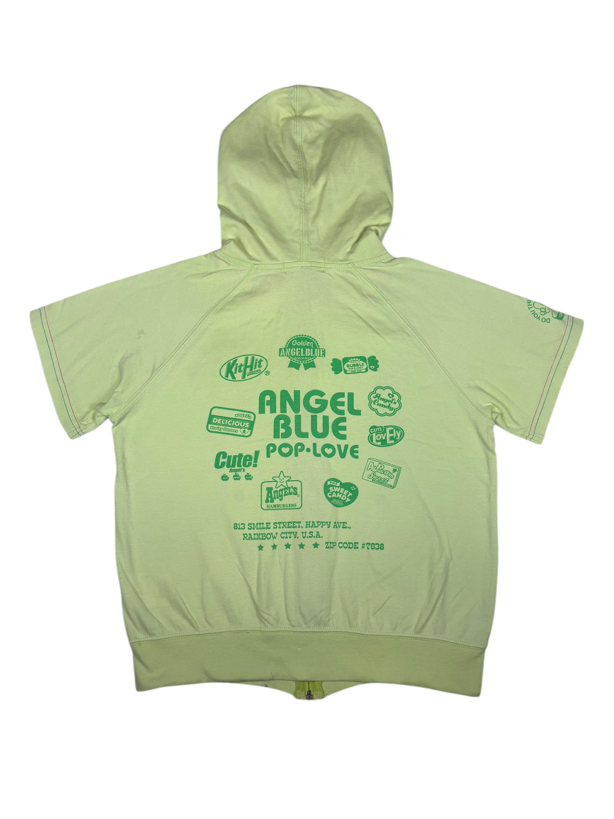 Angel Blue Sporty Sweatshirt