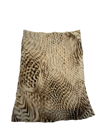 BSB Animal Print Midi Skirt