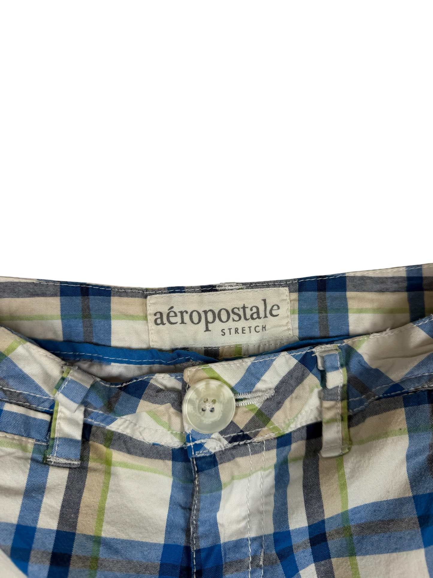 Aéropostale Plaid Micro Shorts