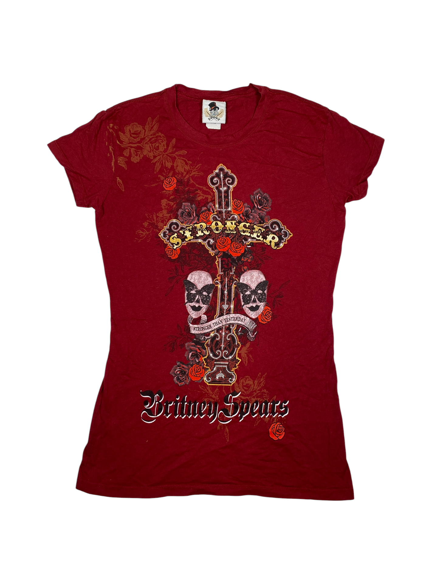 Britney Spears Stronger Cross Graphic Tee