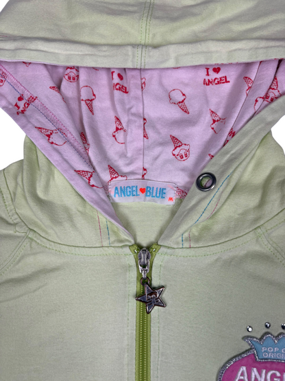 Angel Blue Sporty Sweatshirt