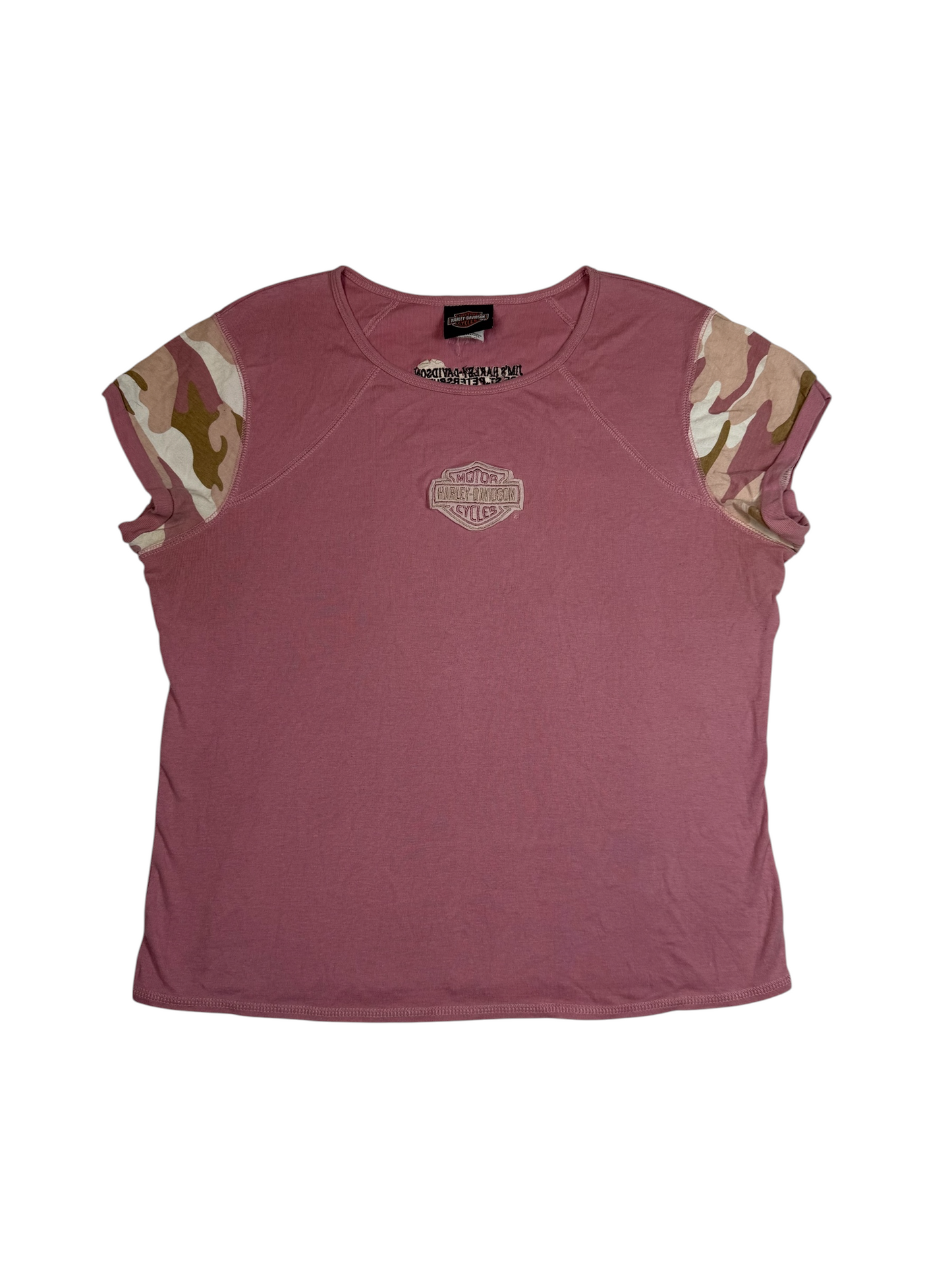 Harley Davidson Pink Camo Tshirt