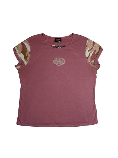 Harley Davidson Pink Camo Tshirt