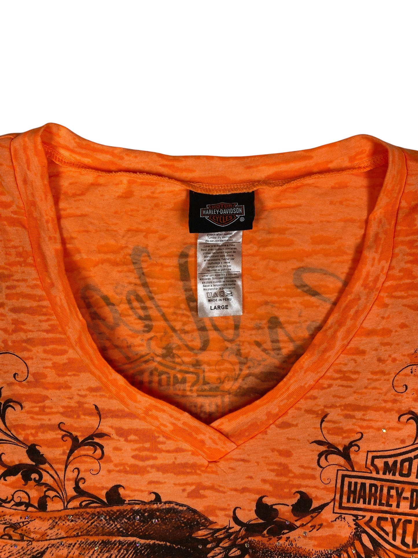 Harley Davidson Wings Graphic Tee