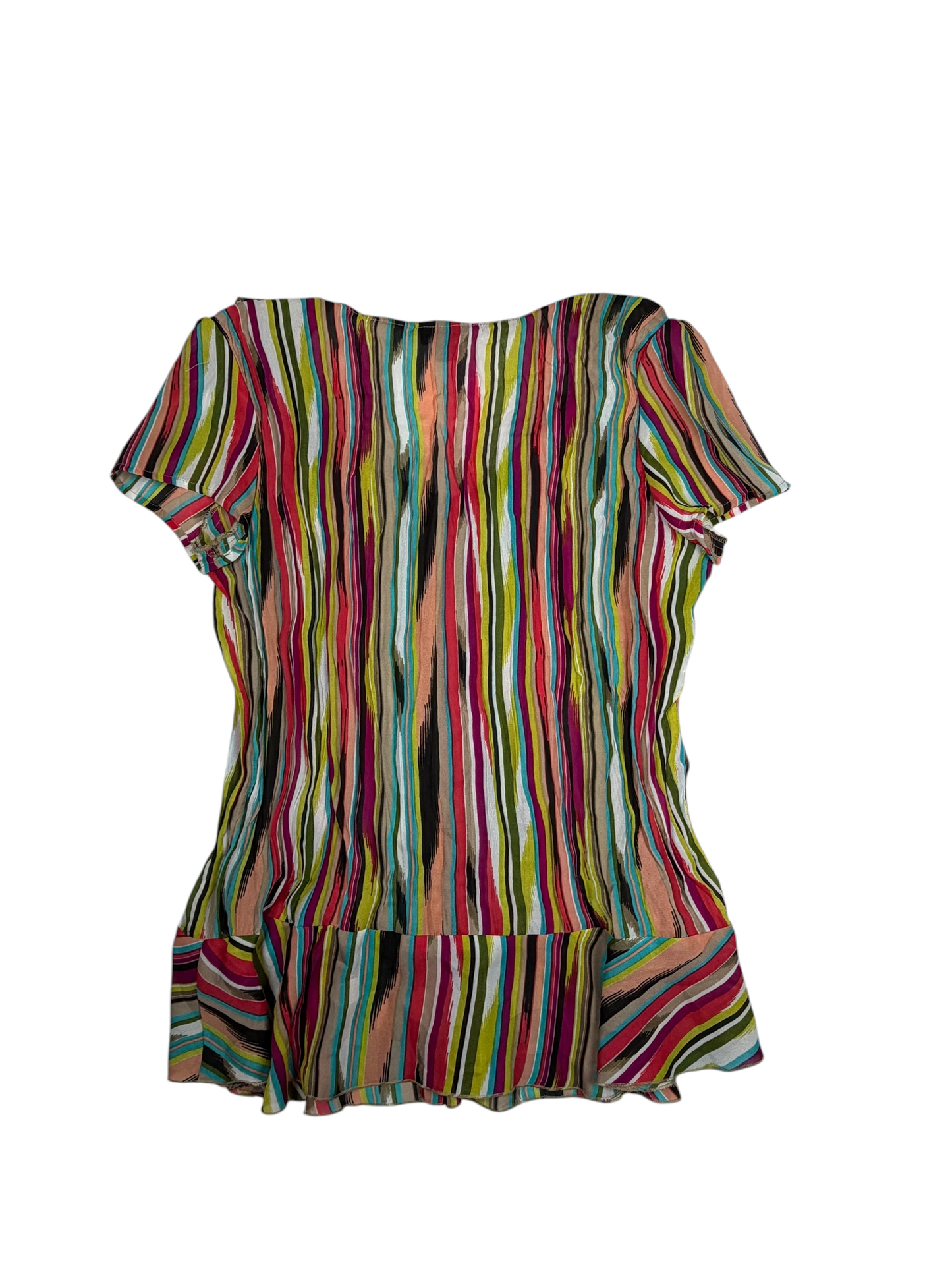 East 5th Colorful Stripped Blouse