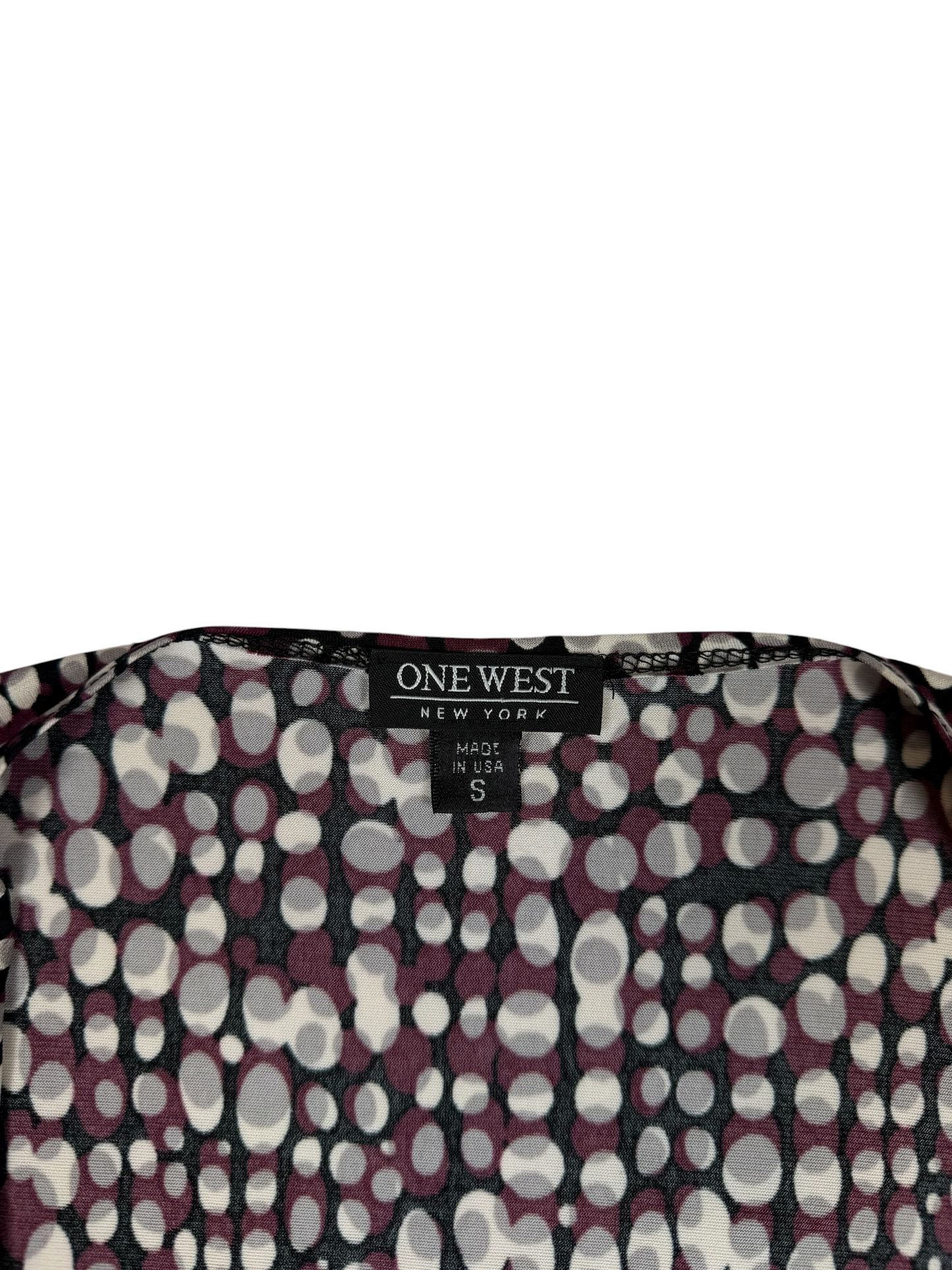 One West Y2K Bubble Print Tank