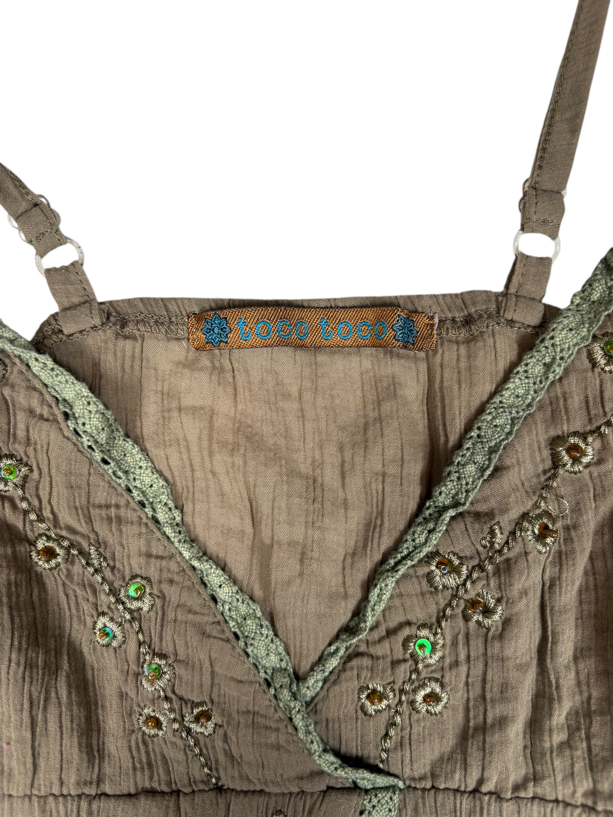 Y2K Embellished Fly Away Tank Top
