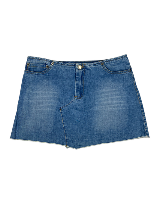 Y2K Denim Jeweled Skirt