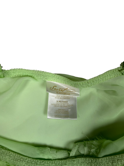 Secret Treasure Green Floral Slip