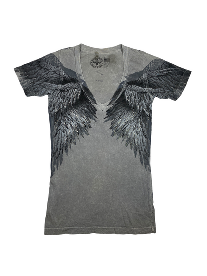 Vintage Affliction Wings Graphic Tee