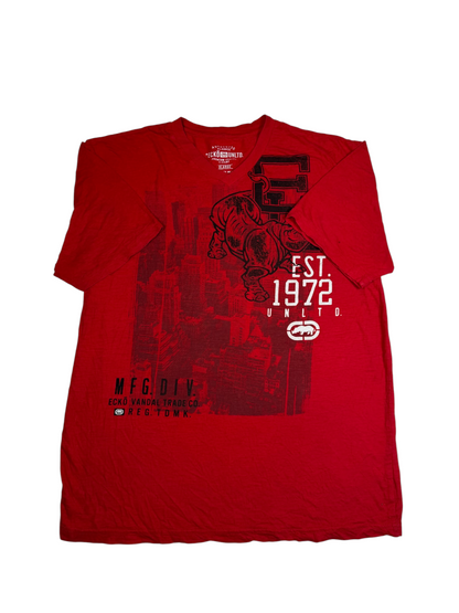 ECKŌ UNLTD Oversized Red Tshirt