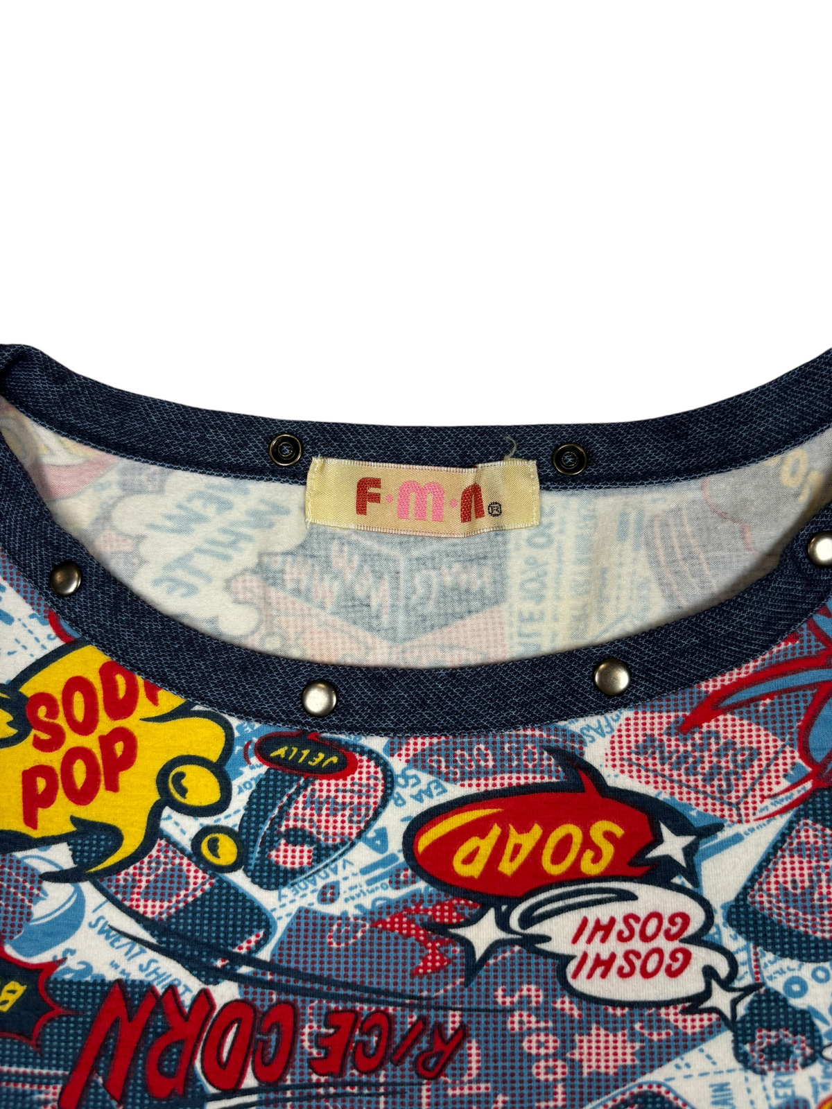 Y2K Comic Speech Bubble Graphic Tank