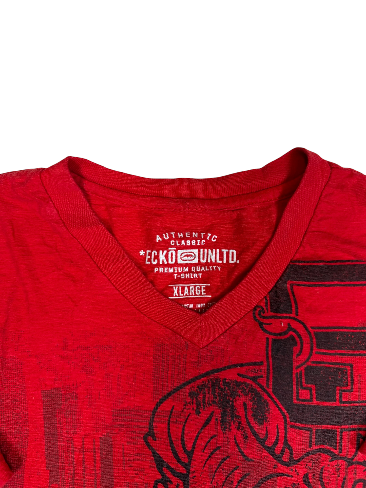 ECKŌ UNLTD Oversized Red Tshirt