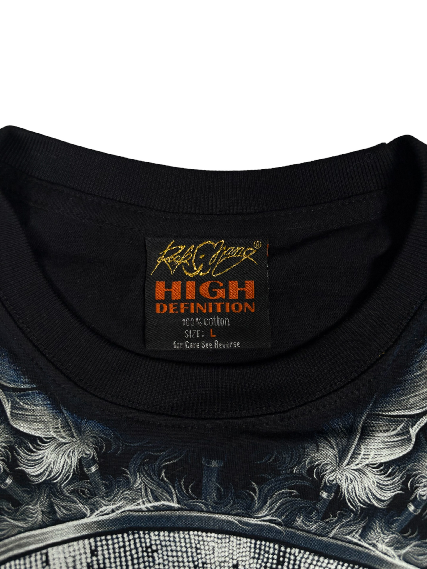 Y2K Skull Motorcycle Graphic Tee