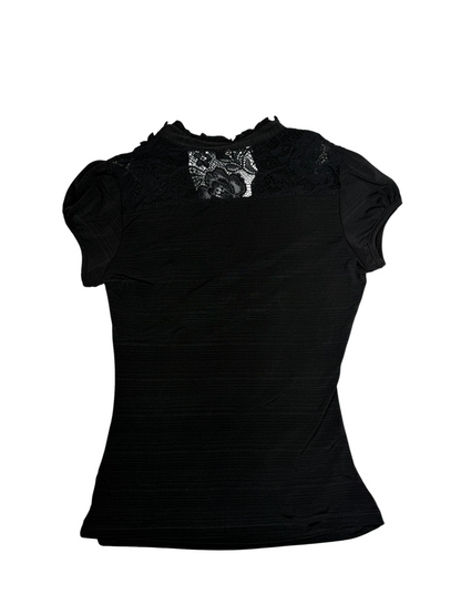 Heartsoul Black Polo Top