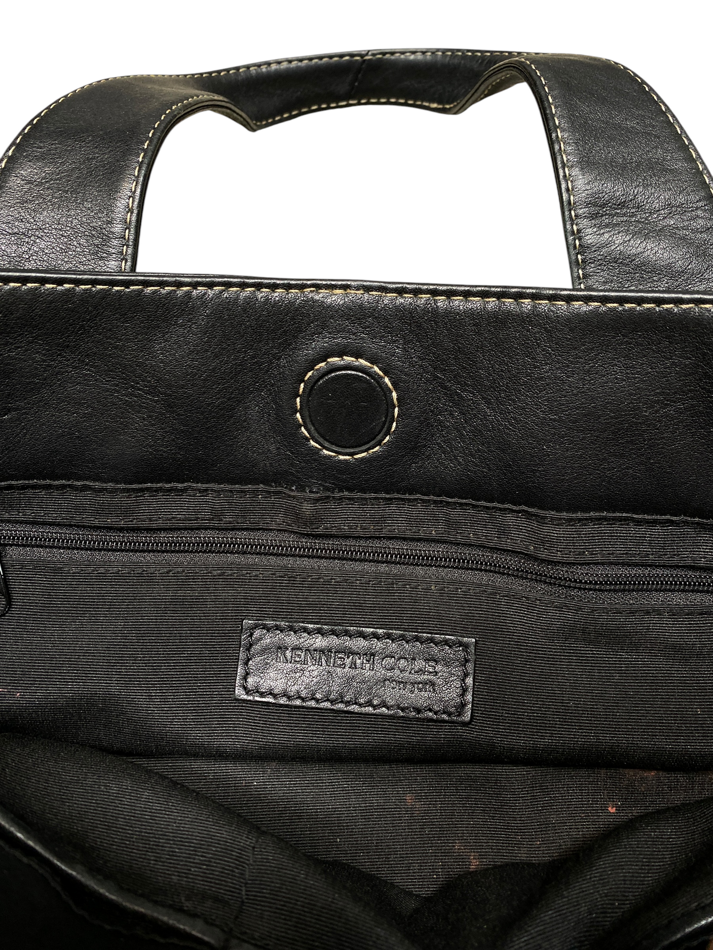 Kenneth Cole Leather Shoulder Bag