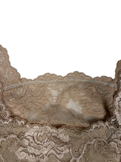 Y2K Sheer Lace Floral Top