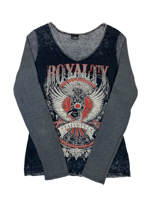 Y2K Royalty Graphic Long Sleeve