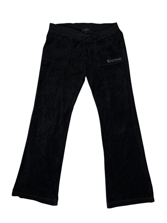 Bebe Velour Flare Sweatpants