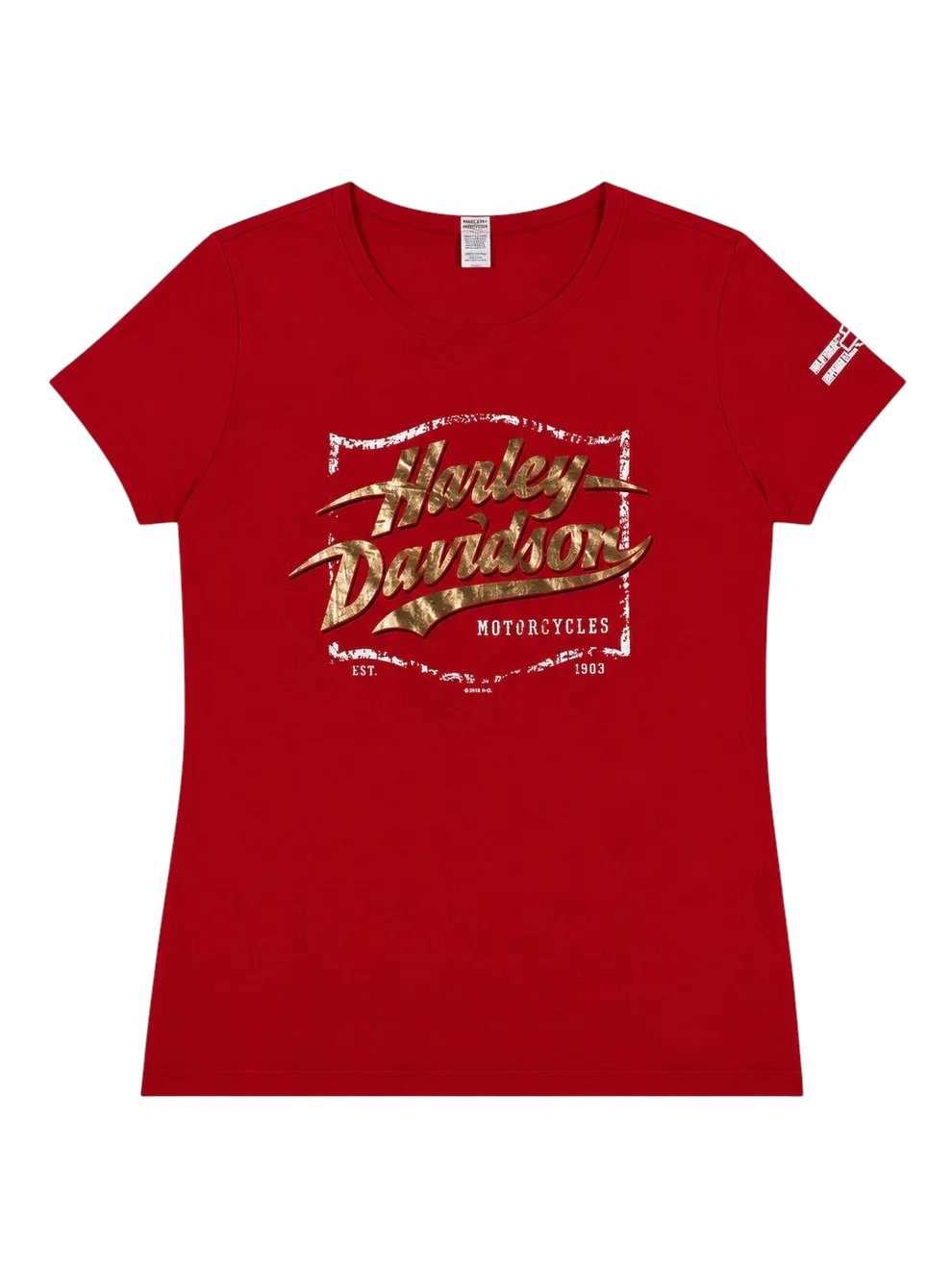 Harley Davidson Gold Logo T-shirt