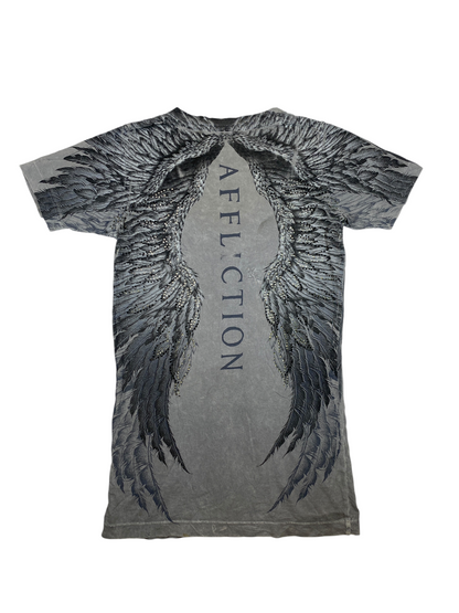 Vintage Affliction Wings Graphic Tee