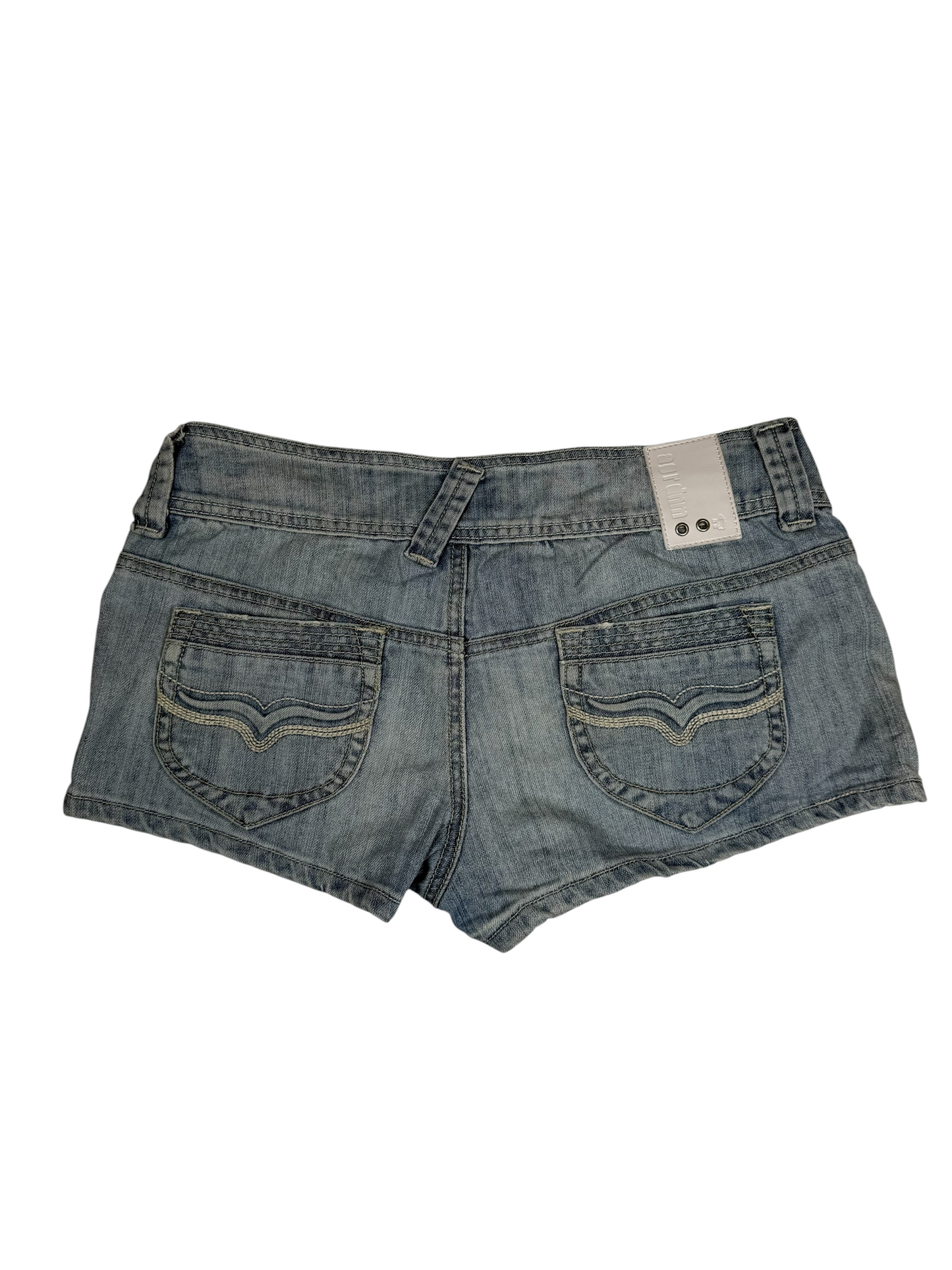 Aggressive Jeans Denim Micro Shorts