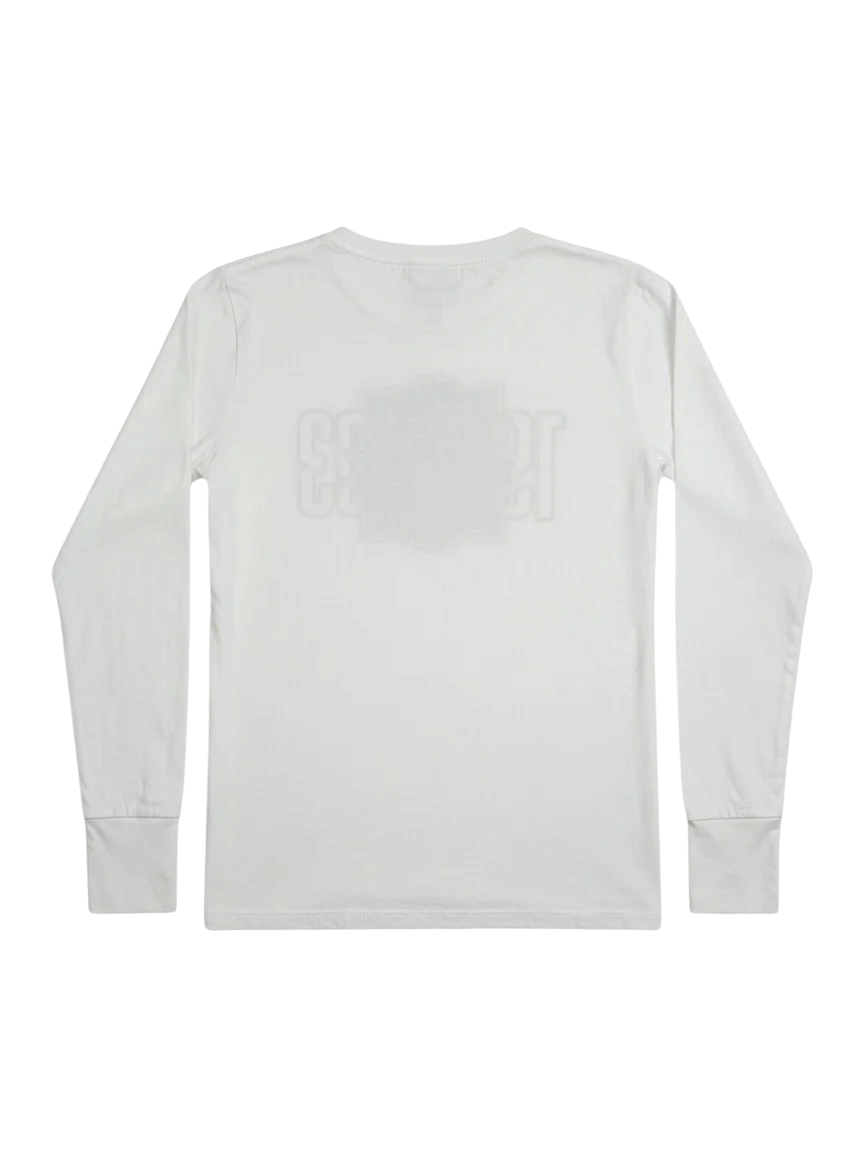 Harley Davidson White Long Sleeve