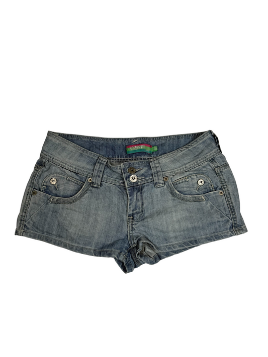 Aggressive Jeans Denim Micro Shorts