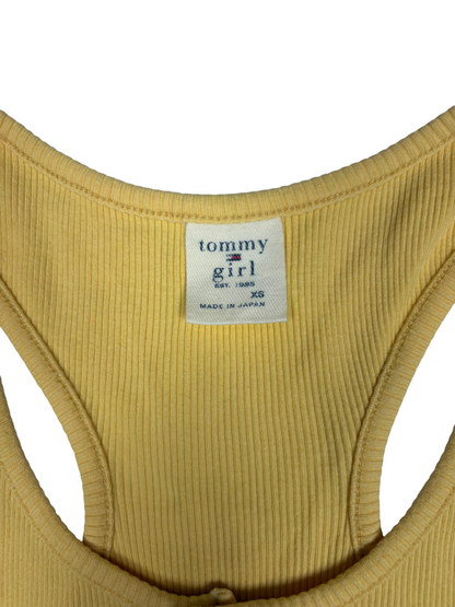 Vintage Tommy Girl Racerback Ribbed Tank