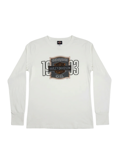 Harley Davidson White Long Sleeve