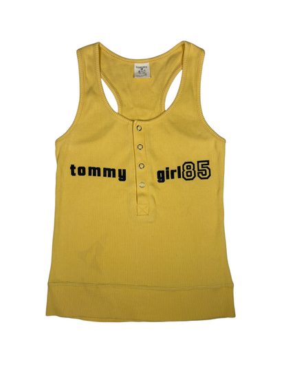 Vintage Tommy Girl Racerback Ribbed Tank