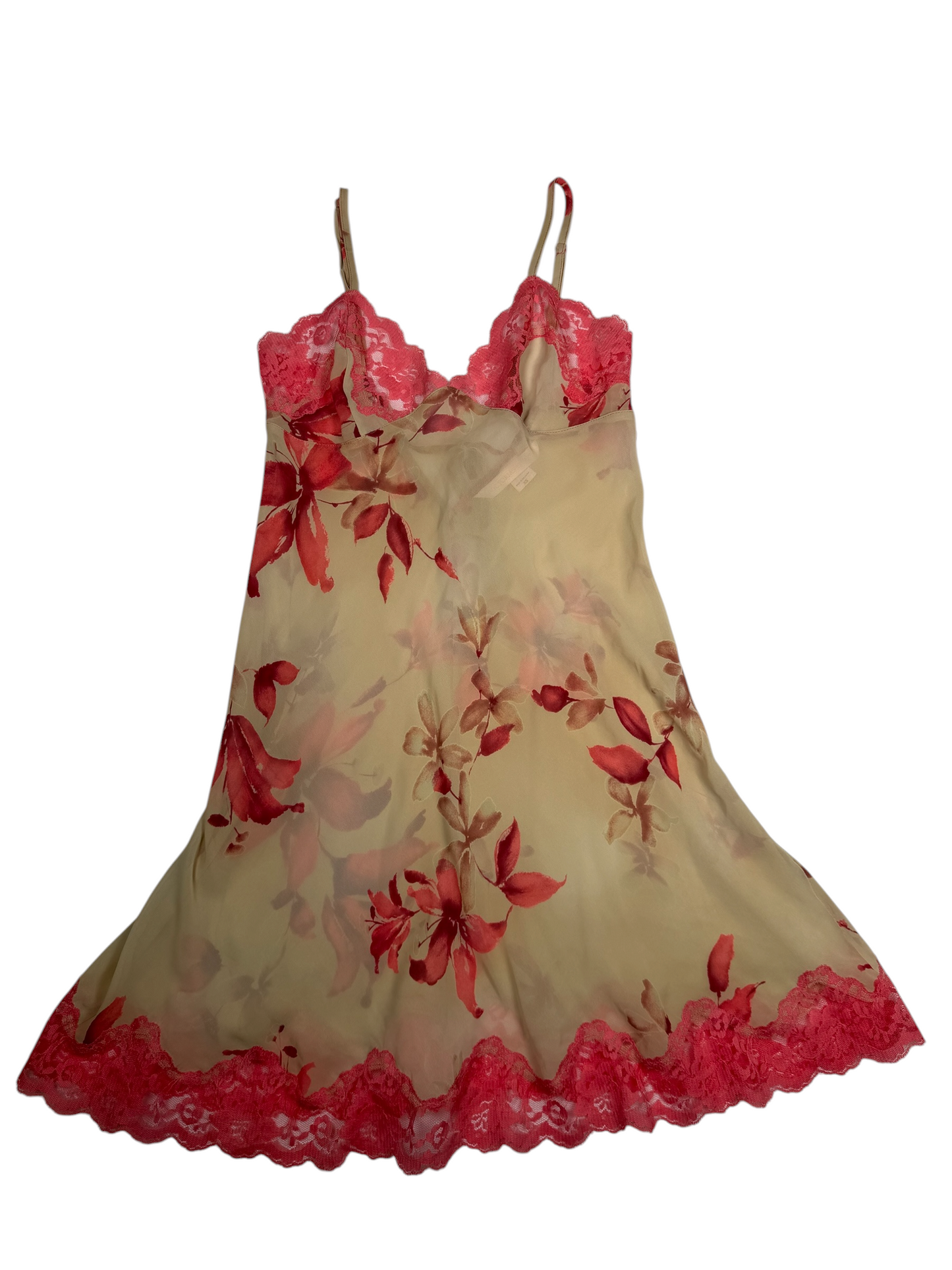 Victorias Secret Floral Print Slip Dress