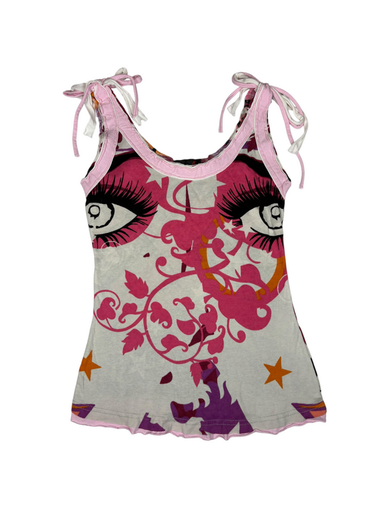 Y2K Retro Graphic Tank Top